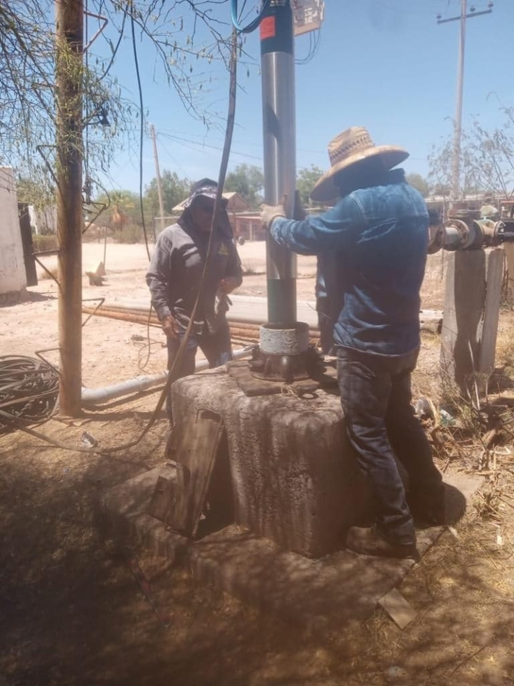     Restablecen servicio de agua a la comunidad de Santa María
