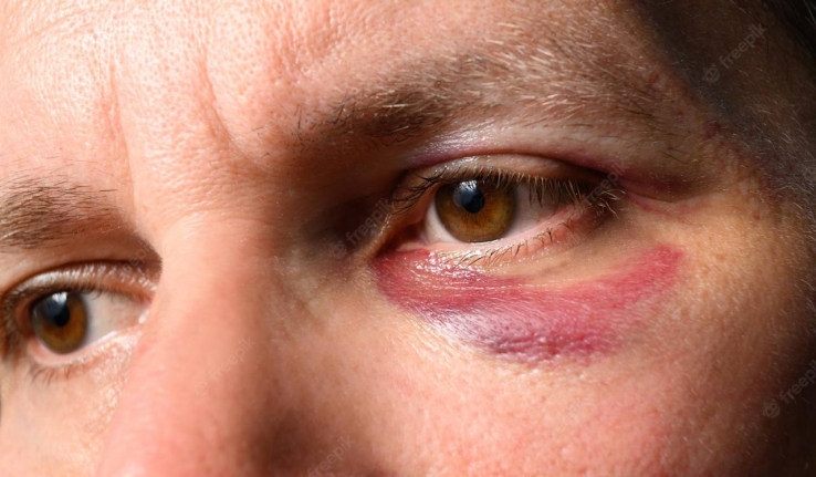 QUIEN DIJO SER SU AMIGO  Le da un golpe en el rostro