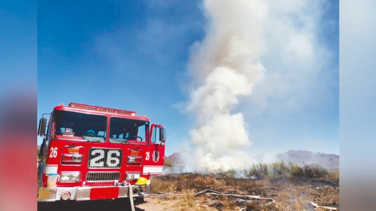 Se incendia área en el Cañón del Nacapule
