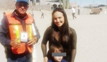 Autoridades municipales Localizan a dos menores extraviados en Bahía Kino