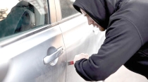 DE INTERIOR DE AUTO  Roban bolso con dinero