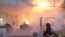 EN MTK  Se registra fuerte incendio