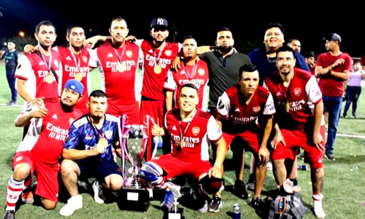 Todo listo para intermaquilero de futbol