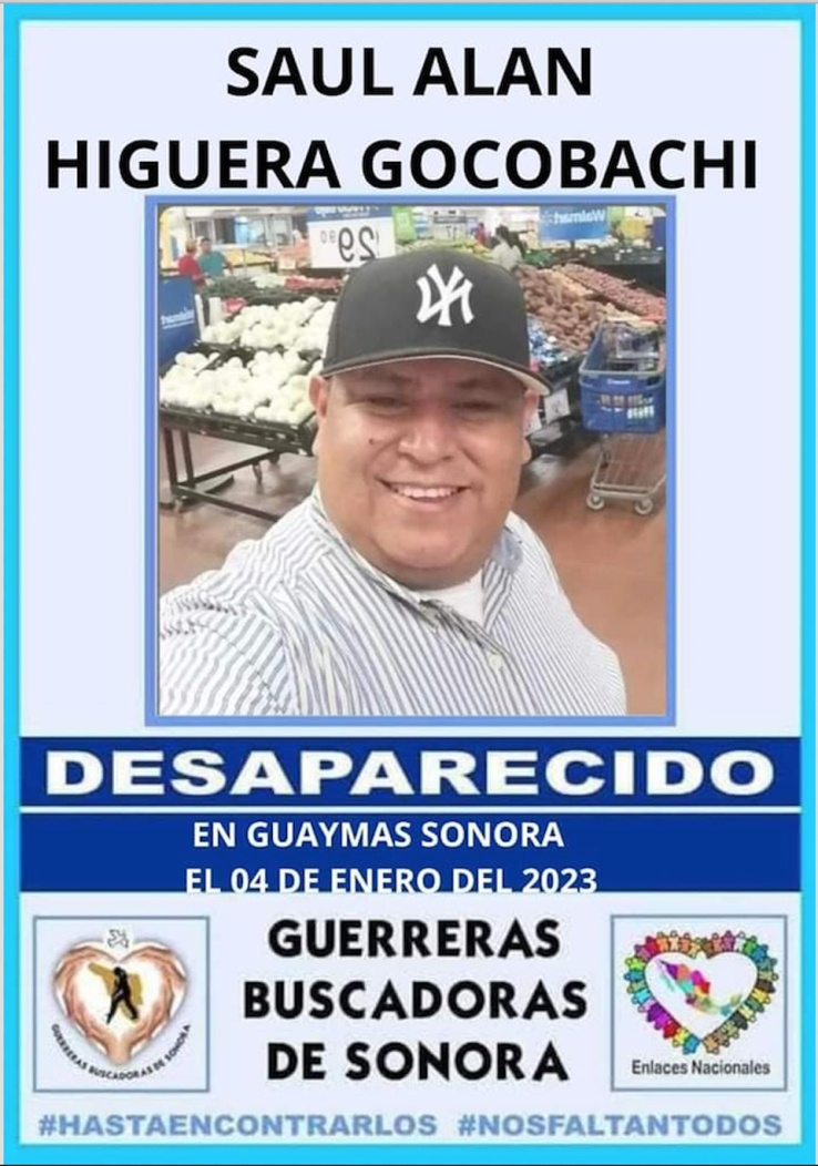 En la región de Guaymas y Empalme Activan cuatro fichas por primeros desaparecidos