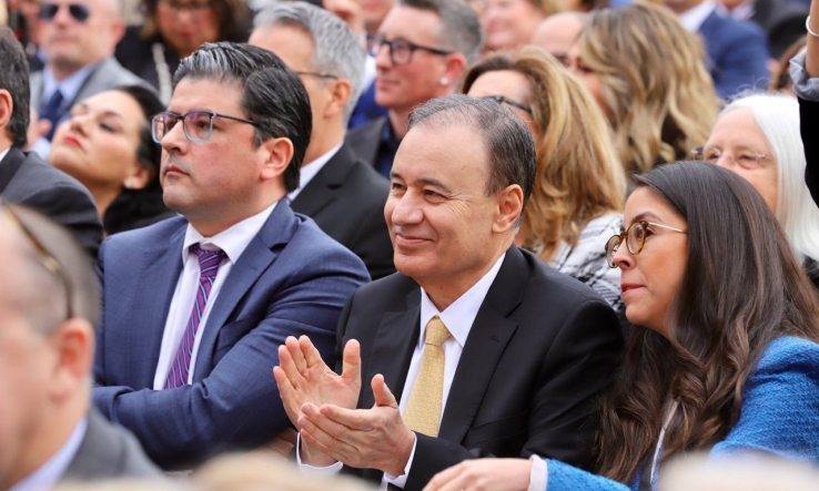 El gobernador Alfonso Durazo Apuesta por fortalecimiento de relación con Arizona