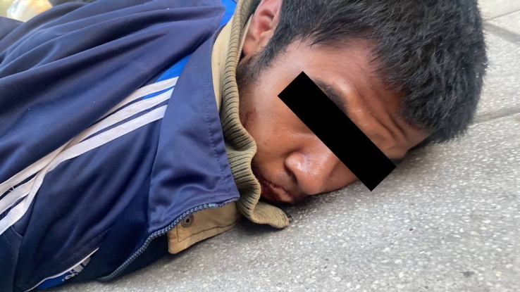 Indigentes fueron detenidos