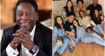 ¡Casi todos! Familiares de Pelé lo acompañan en el hospital durante la Navidad