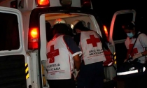Resulta lesionado en volcadura