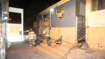 EN EL SECTOR YUCATÁN  Se incendia cuarto de madera