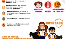 LA SECRETARÍA DE SALUD  Llama a mantener limpios los hogares y evitar enfermedades