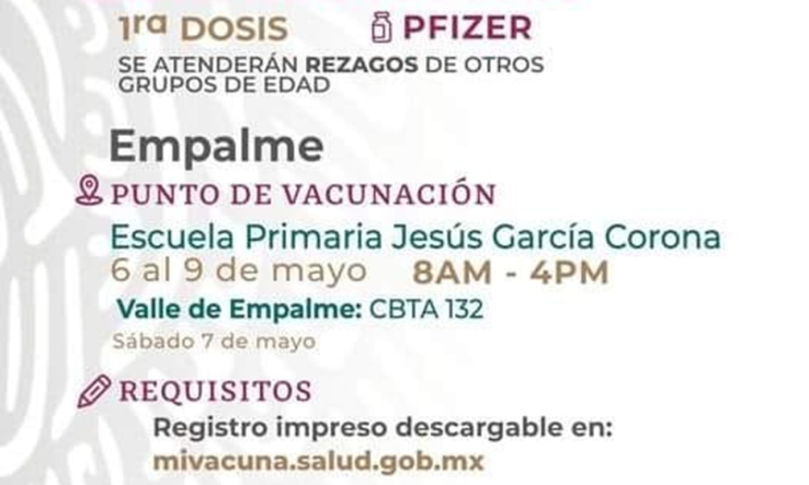    Inicia vacunación a menores contra Covid-19