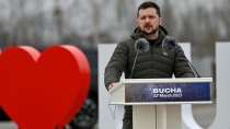 Volodimir Zelenski criticó la decisión de que Rusia presida este consejo.