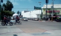Se lesiona ciclista