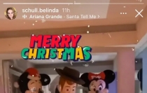 Belinda presume su lujosa cena de Navidad