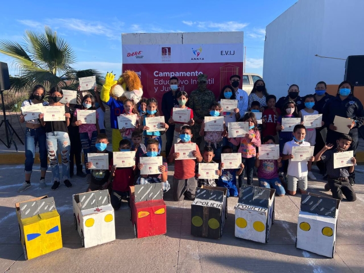 Clausura Seguridad Pública talleres de verano