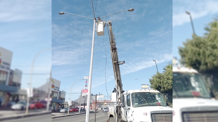Avanza modernización del alumbrado público: Alcaldesa Karla Córdova