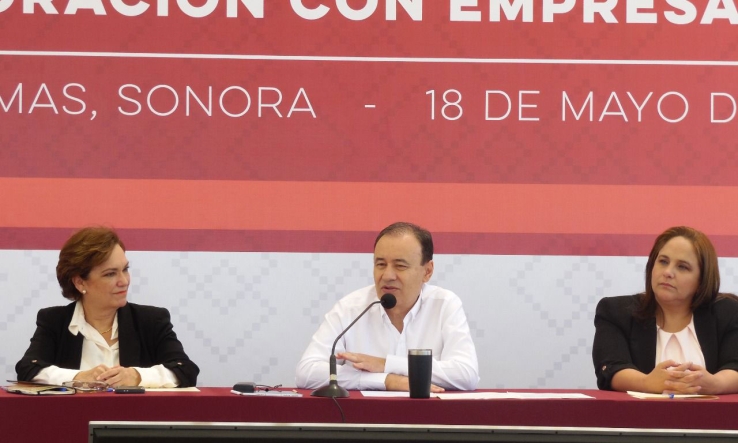 AUTORIDADES ESTATALES Y EMPRESARIOS  Construirán base de la PESP y mando de C5i