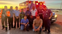 COMISIÓN NACIONAL DE EMERGENCIA  Recibe otra ambulancia; cuenta con dos