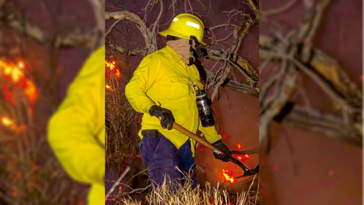 EN EL SECTOR INDEPENDENCIA  Acuden a incendio