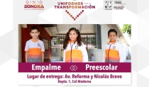 A partir del lunes Entregarán uniformes en Guaymas y Empalme