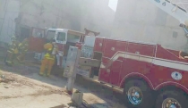 Se incendia lote baldío en la calle 7