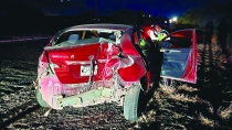 AL NORTE DE GUAYMAS  Dos lesionados en fuerte accidente