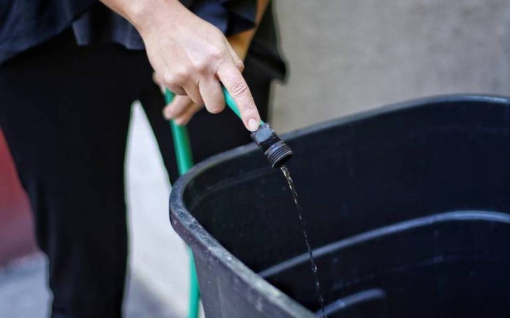 Sin abastecimiento de agua