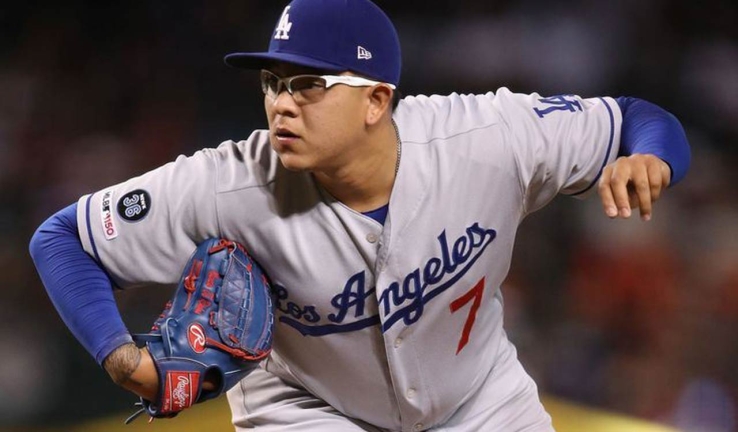 Impresionantes números de Julio Urías