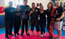 Evolucionan artemarcialistas   Avanzan en artes marciales; alumnos presentan examen de cambio de cinta   