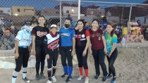 Las acciones de los Juegos de Estrellas de la Liga Municipal de Softbol Femenil.