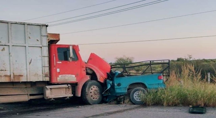 SE IMPACTA PICK UP CONTRA “RABÓN”  Cobra accidente otra vida en carretera 100