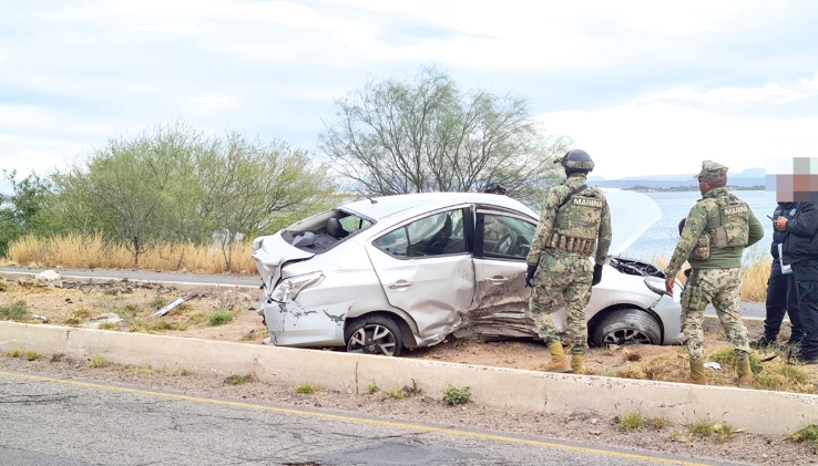 EN LAS BATUECAS Aparatoso accidente se registra