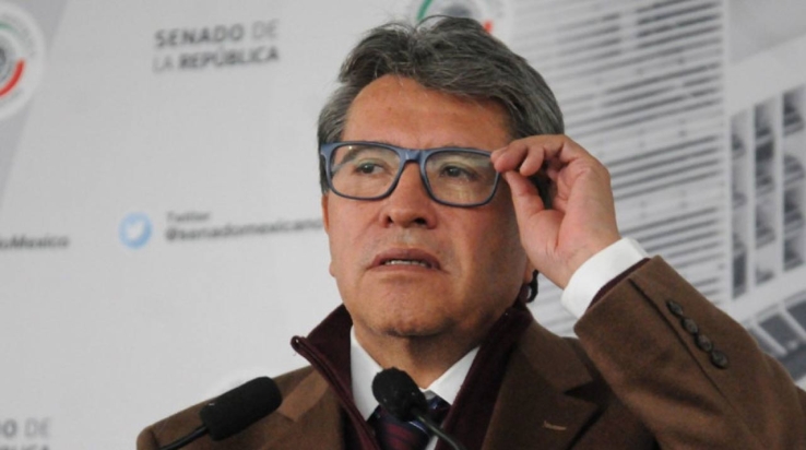 En el Senado de la República Vota Ricardo Monreal contra Plan B