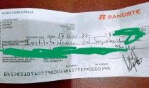 INDIGENTE Da muestra de honradez