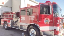 Se incendia predio en La Cantera