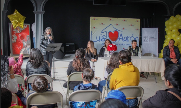 A beneficio de niños con cáncer Sedesson y albergue Luis Aarón firman convenio