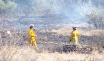 EN EL SECTOR MIGUEL HIDALGO Se incendia predio