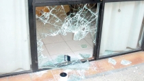 Dañan y roban en tortillería