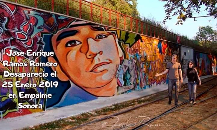 Construyen mural virtual por las personas desaparecidas