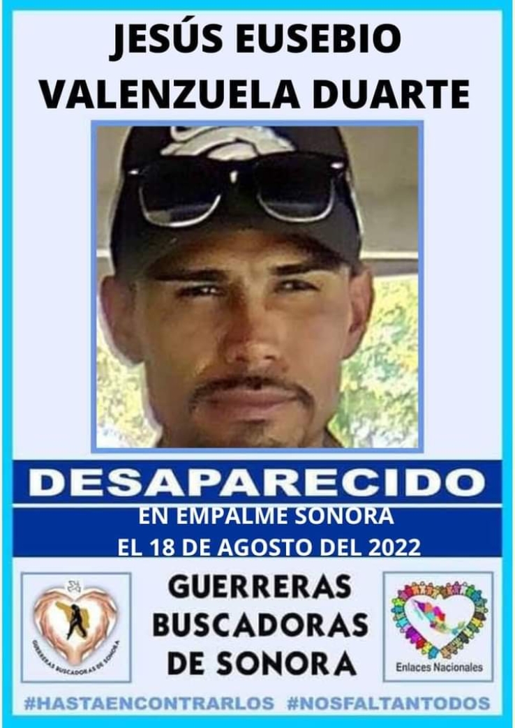 Otro joven desaparecido en Empalme