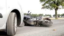 Se lesiona repartidor en accidente
