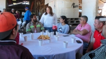En la Cuadra Municipal Festeja alcaldesa a recolectores de basura