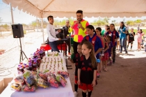 Celebran torneo de futbol