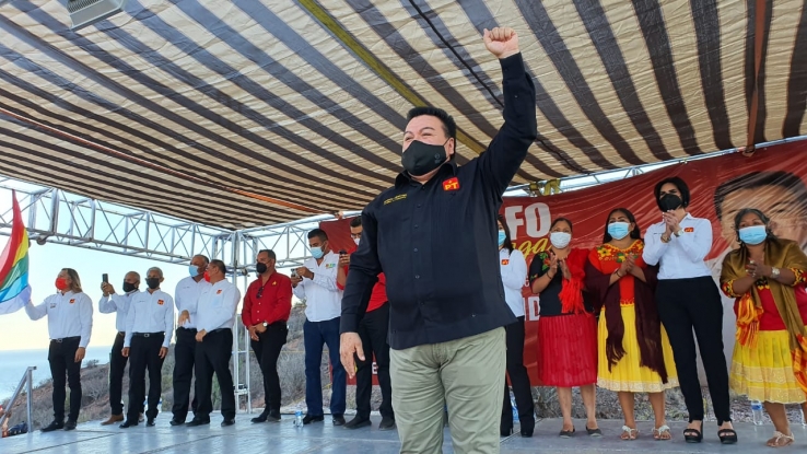Iluminará Rodolfo Guaymas, se compromete hacerlo en su primer año de gobierno