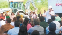 EL GOBERNADOR ALFONSO DURAZO  Arranca modernización de carretera Guaymas-Chihuahua