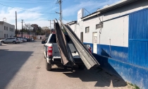 VECINO DEL SECTOR NORTE  Reporta robo de láminas
