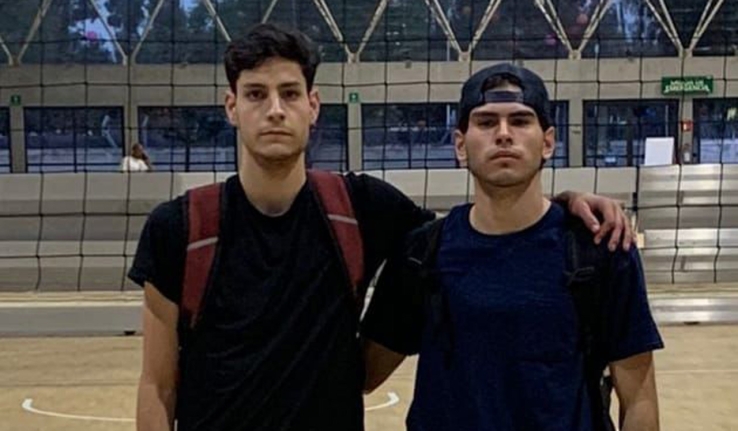 Luca y Víctor a selección mexicana de voleibol
