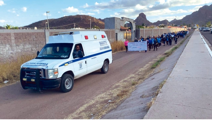 EN GUAYMAS  Marchan por prevención de la diabetes