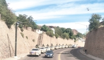 A GUAYMAS-EMPALME Llegan 200 elementos del Ejército
