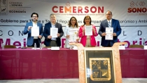 Autoridades estatales Firman convenio con Observatorio para la Competitividad
